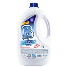 Cera Líquida Incolor Brilho p/ Todos Pisos Barbarex 5 litros