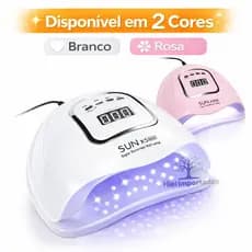 Cabine Sun X5 Max 120W UV 45 LED Secagem Rápida Unhas em Gel Acrigel Polygel Fibra ENVIO IMEDIATO
