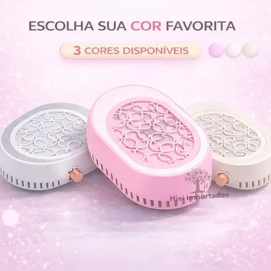 Coletor de Pó Aspirador Oval Nail Dust Collector 100W 45 Mil RPM SC808 Profissional Bivolt Manicure