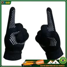 Luva de Motoqueiro Motoboy Proteção para as Mãos Pigmentada