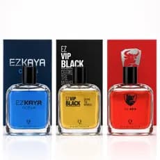 Perfume Masculino Alta Fixação Kit 3Und 100ml Eau de Toilette Marcante