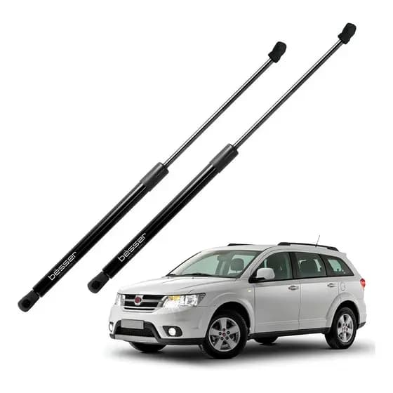 Par Amortecedor Tampa Traseira Fiat Freemont Pistão à Gás Porta Malas Fiat Freemont 2011 à 2016