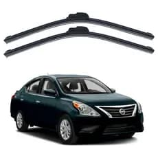 Par Palheta Limpador Parabrisa Versa Paleta Dianteira Versa Kit Limpador Parabrisa Nissan Versa