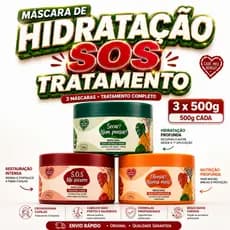 Máscara de Hidratação SOS Cadê Meu Dengo 500g cada Tratamento Capilar