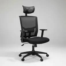Cadeira De Escritório Ergonômica Elleva Neo Com Apoio De Braço Lombar Ajustáveis Acabamento Premium