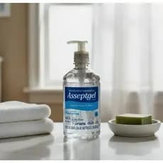 Alcool Gel Asseptgel Antisseptico Aloe Vera Cristal Ação Hidratante Não Resseca a Pele Pronto Uso