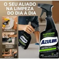 Flotador Spray Multiuso Extra Forte Limpa Superfícies Limpa cozinha banheiro Churrasqueira Grelha
