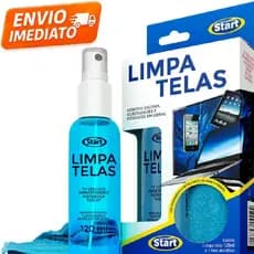 Limpa Telas Start 120ml + Pano Microfibra