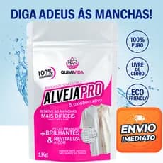 Percarbonato 1kg Alto Poder de Limpeza limpa roupas brancas e coloridas
