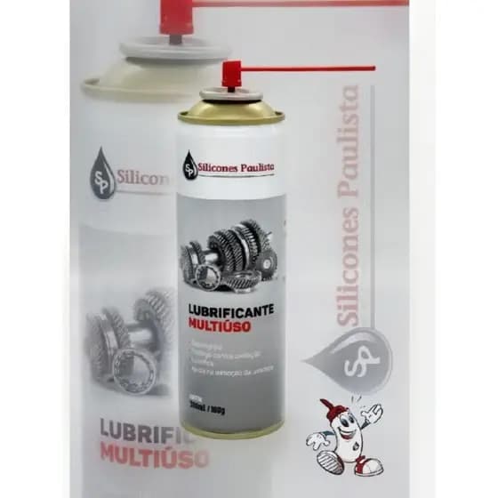 Óleo Desengripante Lubrificante Multiuso Silicones Paulista