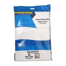 Papel Fotográfico Especial Matte 108g 100 Folhas Masterprint