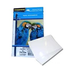 Papel Fotográfico 180g A4 Glossy Masterprint - Pacote c/ 20 Folhas