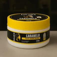 Pasta Modeladora Lelooks Caramelo 130g Efeito Semibrilho