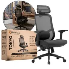 Cadeira de Escritório Giratória Tokyo Sincron Presidente Ref. 5907311 - Bella Chair