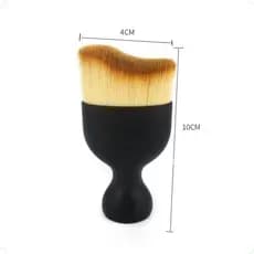 Pincel aplicador/limpador — cerdas extra finas p/ pretinhos e condicionadores