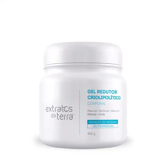 Gel de Uso Profissional Efeito Redutor Criolipólitico 450g Extratos da Terra