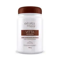 Creme de Massagem Profissional Lipotérmico Hiperemim Efeito Redutor 1kg Extratos da Terra