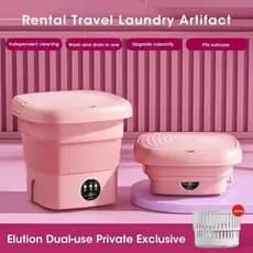 super Mini máquina de lavar roupa 11L dobrável portátil moderna máquina de lavar automáticaroupa interior de viagem