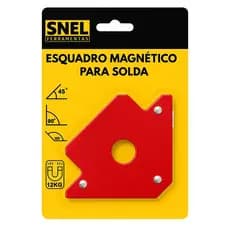Esquadro Magnético Solda 12 Kg Soldador Serralheiro SN36 Snel Ferramentas
