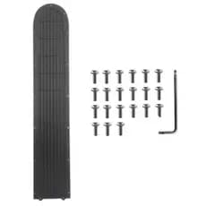 Tampa Inferior Da Bateria Com Parafusos- Peças Patinete Elétrico