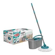 Mop Fit Giratório Esfregão Microfibra Flash Limp Original  - Envio Imediato
