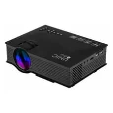 Projetor Mini Unic Mini Projetor Uc68 1800lm Preto
