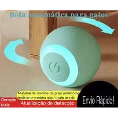 Brinquedo de Treinamento para Gatos e Cães - Bola Automática Inteligente