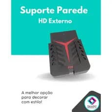 Suporte Parede HD Externo - Xbox - PS5 - ETC