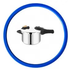 Borracha Panela Pressão Inox Rochedo Inox 6l Elegance Azul