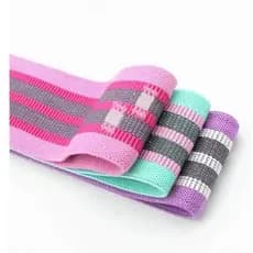 Faixas Elásticas Mini Band – 3 Níveis de Resistência para Treino - Mini Bands Elásticas