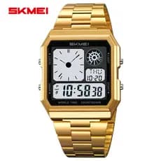 Relogio Feminino retro vitage Sport dragon S1Zeus Skeleto relogio todo en aço inoxidavel