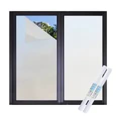 Textura Jateada que Mantém a Luz mas Elimina a Visão Película Adesiva para Vidro 3m x 60cm