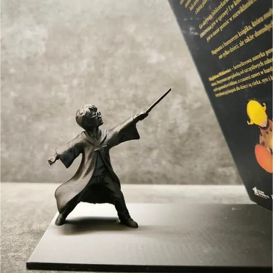 Aparador de Livros Harry Potter Luxo - Suporte de Prateleira Geek Hogwarts / Apoio de livro