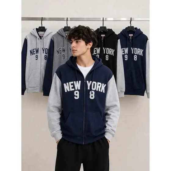 Jacketa new york moletom masculino