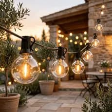 Lâmpadas De Festa Com Luz De Corda De Varal Inquebrável De 15m 25leds-EMLL