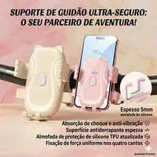 SUPORTE DE CELULAR PARA GUIDÃO LE-166 – MAIS SEGURANÇA EM CADA TRAJETO!