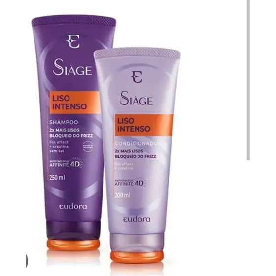 SIAGE LISO INTENSO COMBO SHAMPOO + CONDICIONADOR