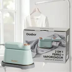 Ferro Vaporizador Portátil Gaabor Mini Ferro A Vapor Compacto Para Camisa Roupa Social Viagem 127V 220V