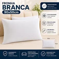 Kit 02 Fronhas Percal 400 fios ou Avulsa, Capa para Travesseiro King e Super King, 90x50 ,50x90.