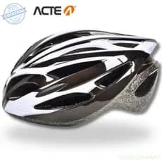 Capacete Ciclismo Adulto Acte A80-P Preto Bike MTB Urbano Ajustável Leve 210g Ventilação Proteção