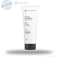 Sabonete Facial The Skin Soul Facial Cleanser Aloe Vera Hortelã B5 Colágeno Vegano Limpeza Profunda