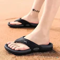 Confortável massagem ortopédica chinelo flip flops 096