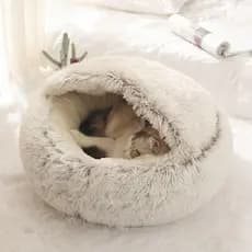 Gato Cama Cão Macio 2-em-1 Inverno Pet Suprimentos Saco de Dormir