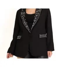 Casaco feminino - Jaqueta feminina - Blazer feminino com strass - SH08