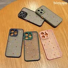 Capinha De Celular Fosca Borda Macia De Silicone Para iPhone 15 13 12 11 8 7 XR SE Plus 2020 2022 Capa Case FG 0213