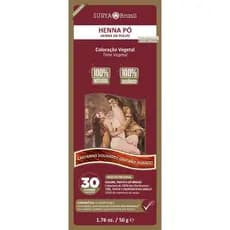 Henna Po Surya 50g Castanho Dourado