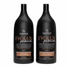 Kit Shampoo Evolux Peonia Progressiva com Alinhamento 100%