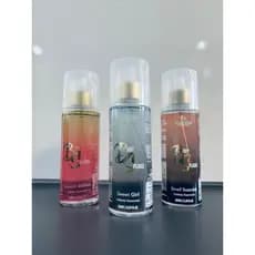 Body Splash Glammour 200ml Kit com 3