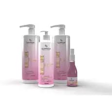 Kit Shampoo Sweet Life 4 Passos Shampoo Máscara leave in Perfume Glammour