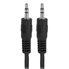Cabo De Áudio Auxiliar P2 Estéreo Macho 3.5mm De 1,8 Metros